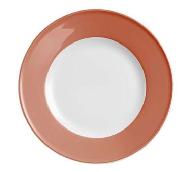 Dibbern Solid Color Papaya Teller Flach 21 cm Fahne 