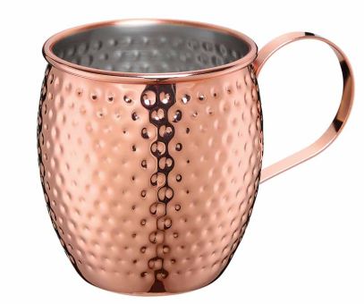 Cilio Becher Moscow Mule Hammerschlag 