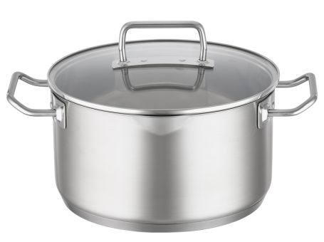 Rösle Kochtopf Ø 24 cm Expertiso mit Deckel Edelstahl 