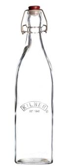 Kilner Bügelverschluss-Flasche quad., 1 L., 8,2x8,2x31,8 cm 