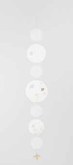 Räder Kreiskette Goldenes Blatt L:104cm 