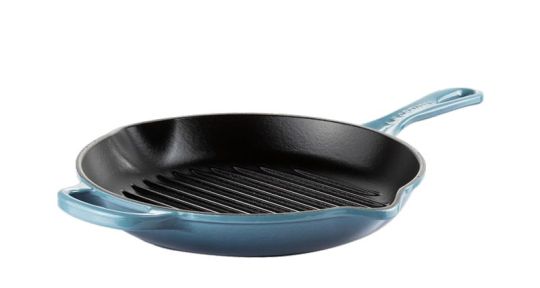 Le Creuset Grillpfanne Signature rund 26 cm Marine 