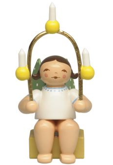 Wendt & Kühn Engel klein mit Lichterbogen 