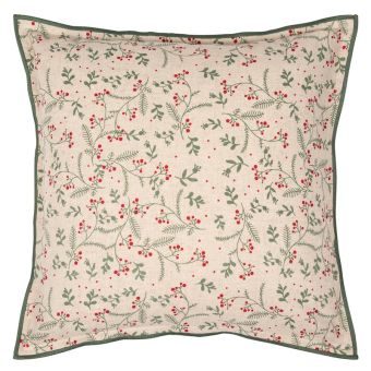 pad Kissenhülle 45x45 cm Wonderland green 80% Baumwolle 20% Leinen 