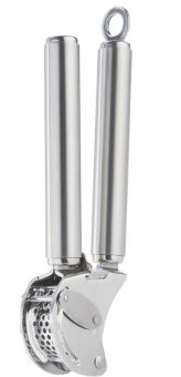 Rösle Knoblauchpresse mit Abstreifer Edelstahl 