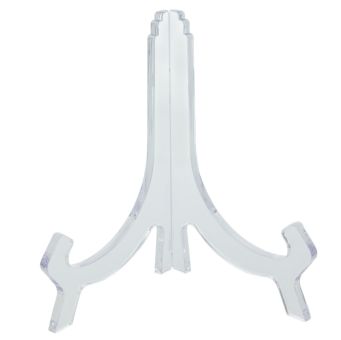 Metaltex Tellerständer gross 18 cm Acryl Transparent 