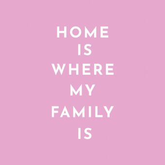 Paperproducts Servietten 33x33 cm My Family 