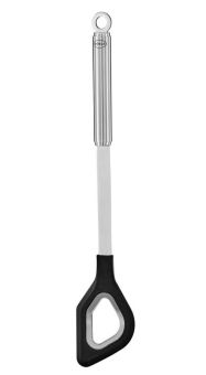 Rösle Rundgriff Kochlöffel mit Loch Silikon 