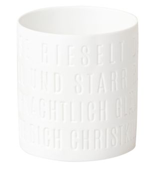 Räder Winterzauber Lichtlein Leise rieselt ..D.6,5cm H.7cm 