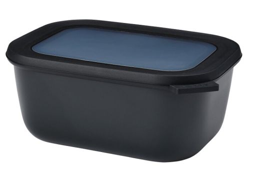 Mepal Multischüssel Cirqula Rechteckig 1500 ml Nordic Black 