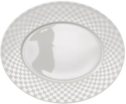 Dibbern Cross Platte oval 34 cm Square 
