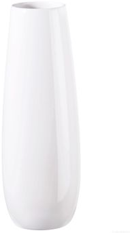 ASA Selection Ease Vase Tropfenform H 25 cm Ø 6 cm weiss Glänzend 
