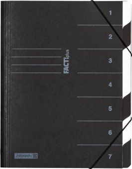 Brunnen Ordnungsmappe FACT! s/w 7-tlg. 