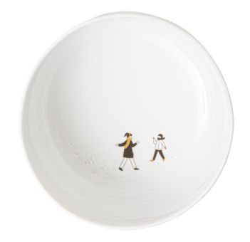 Räder Schneetag Schüssel Schneeballschlacht D.15cm H.6cm 