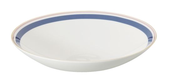 Dibbern Capri Schale 24 cm Blau / Rosé 