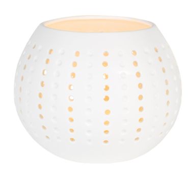 Räder Porzellanlicht Lochlinien 11,5x13x9 cm ohne Henkel 