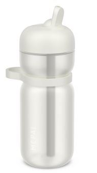 Mepal Trinkflasche Flip Sport 600 ml Ceramic White 