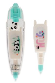 Legami Stift mit Dekoband Panda 