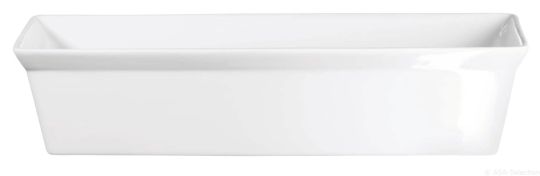 ASA Selection 250°C plus Poletto Gratinform 27x17x6,5 cm weiss 1,2 L glänzend 