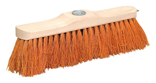 Hansi Kokosbesen/Kaminbesen Holz reine Kokosfaser 