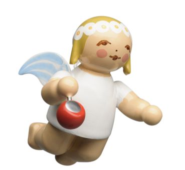 Wendt & Kühn Schwebeengel klein mit Baumkugel 