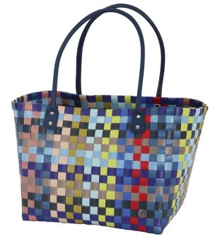 Handed By Shopper S Mingle multi mix navy 