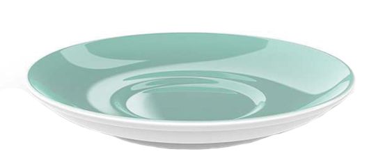 Dibbern Solid Color Türkis Kaffee Untertasse 