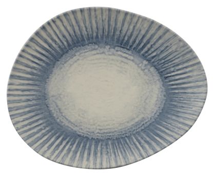 Arthur Krupp Teller flach 31x26cm Sunlight Blue 