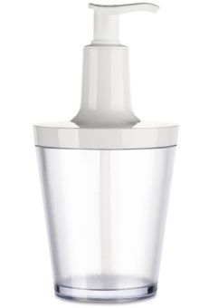 Koziol Seifenspender 250ml Flow recycled white 