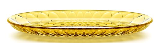 Guzzini Servierschale oval 32 cm Vanity Saffron yellow 