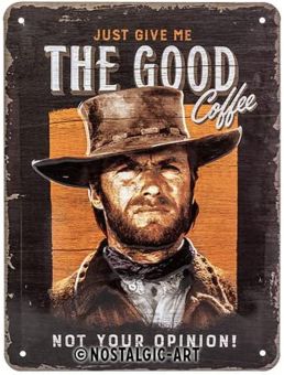 Nostalgic Art Blechschild 15x20 cm The Good Coffee 
