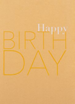 Räder Glückwunschkarte Happy Birthday 