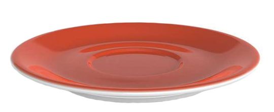 Dibbern Solid Color Koralle Kaffee Untertasse 
