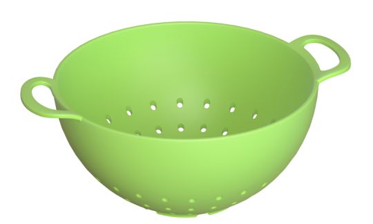 Magu Salatseiher 24 cm Natur-Design grün 