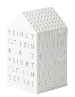 Räder Lichthaus Heimat ist kein Ort 9,5x9,5x16,5cm 
