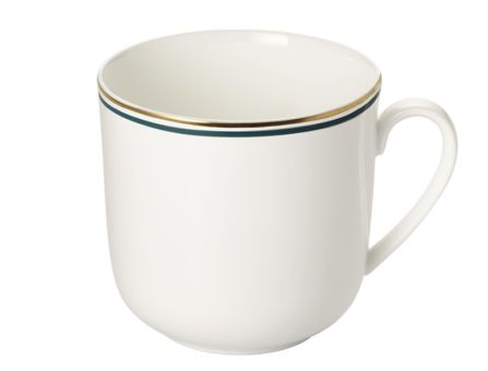 Dibbern Capri Becher mit Henkel 0,32 L Dunkelgrün 