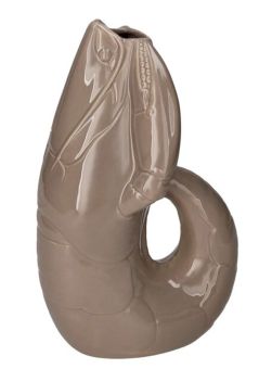 Gift Company Madame Crevette Hummer Vase L sandstone 