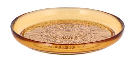 Bitz Glasteller 18 cm Kusintha bernstein 