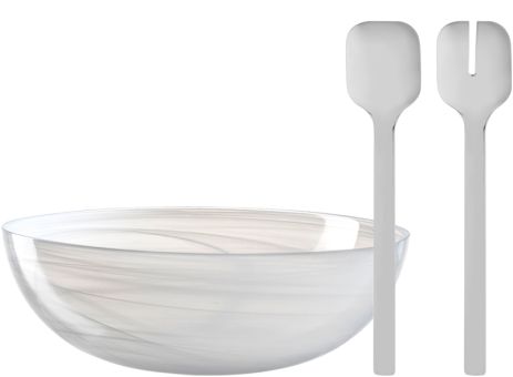 Leonardo Gk/Schale 28 Weiß +Salatbest. Limited Edition 