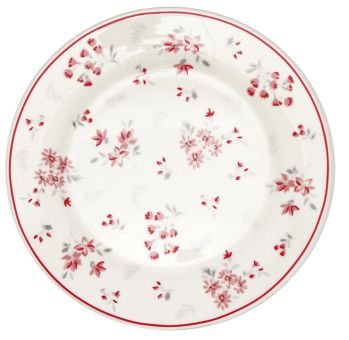 Greengate Teller 20 cm Emberly white 