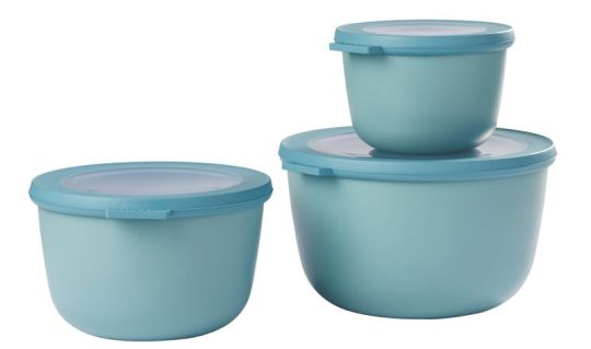 Mepal Multischüssel Cirqula 3-tlg. Hoch Nordic Green 