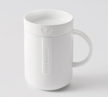 Räder Cozy Time Tasse mit Deckel Luck in a mug D.8cm, H.12cm 