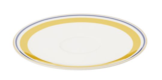 Dibbern Capri Untertasse 0,11 L Gelb / Blau 