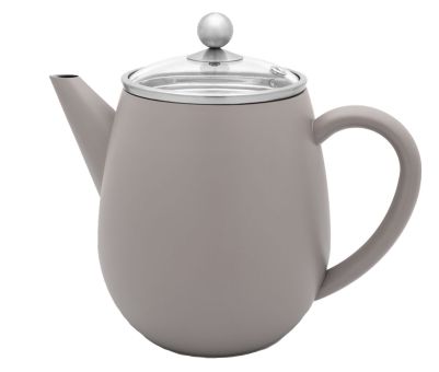 Bredemeijer Teekanne Duet Eva 1,1 L betongrau 