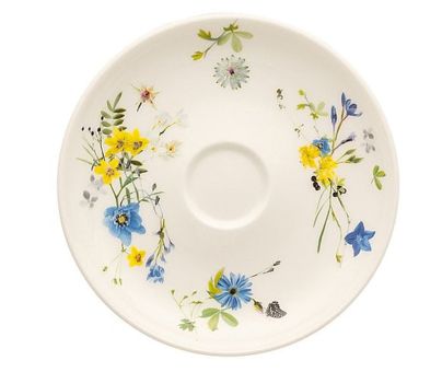Rosenthal Selection Brillance Fleurs des Alpes Espresso-Untertasse Coup 