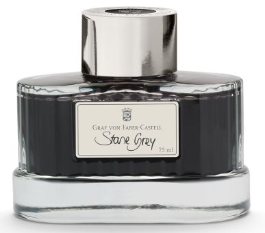 Graf von Faber-Castell Tintenglas GvFC Stone Grey 75ml 