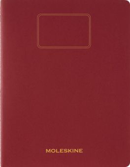 Moleskine Student Cahier, Xxl, Liniert, Kartoneinband, Rot 