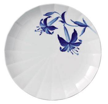 Royal Copenhagen Blomst Speiseteller Lilie 27 cm 