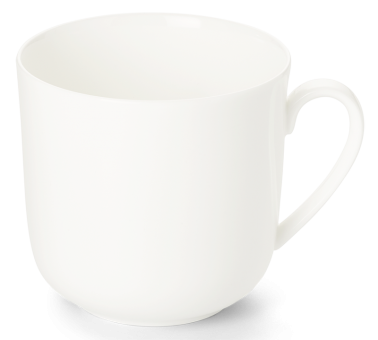 Dibbern Fine Bone China Weiss Classic Becher mit Henkel 0,45 L 