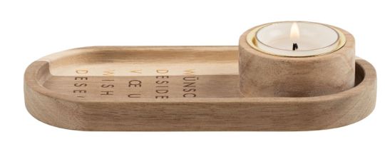 Räder Lichttablett Wünsche 5-sprachig 16,5x7,5x3 cm 